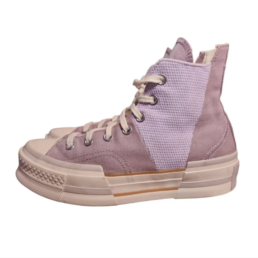 Converse Chuck 70 Plus High Top Platform Sneakers Lucid Lilac Womens 8 Retro Y2K